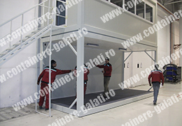 container pret Covasna